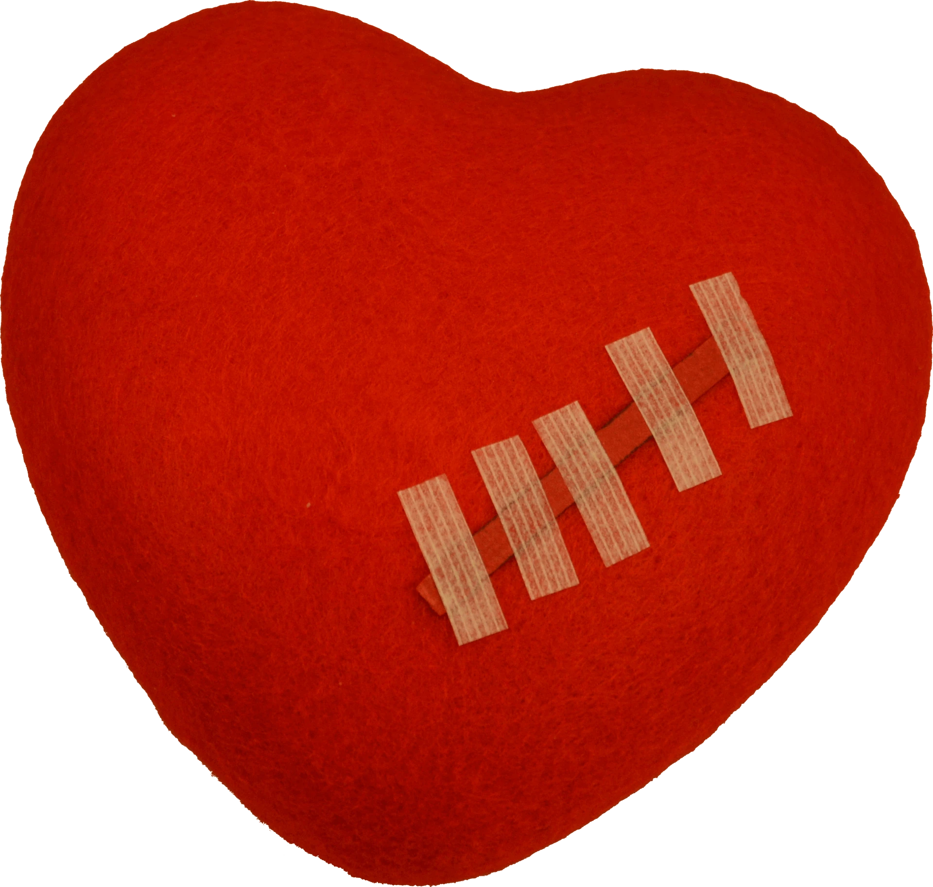 Band aides on heart