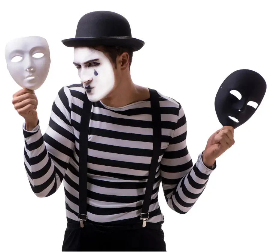 Narcissists wear many different masks